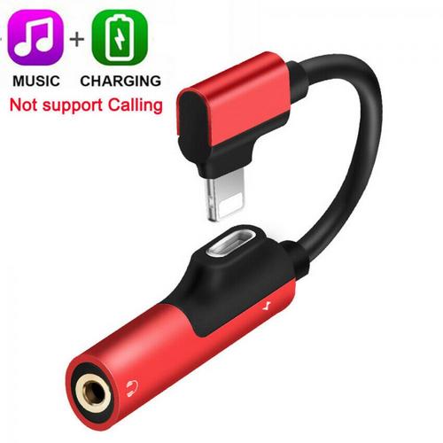 Apple iPhone Lightning To 3.5 mm Adaptör Ses Ve Şarj Dönüştürücü