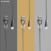 Kensa Mıcro 2.4a Hızlı Şarj Ve Data Kablo Metal