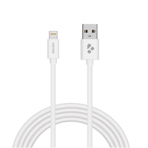 Kensa iPhone Lightning 2 Metre 2,1 A Hızlı Şarj Ve Data Kablo 