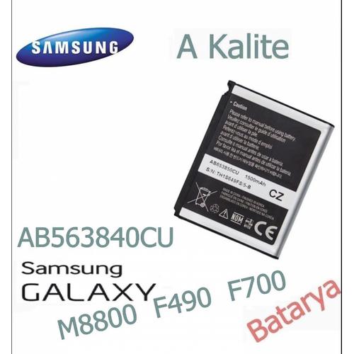 Samsung  Batarya M8800 , F490 , F700 F708 Uyumlu Pil Batarya 