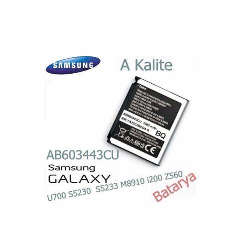 Samsung Ab603443Cu Batarya U700 S5230 S5233 M8910 İ200