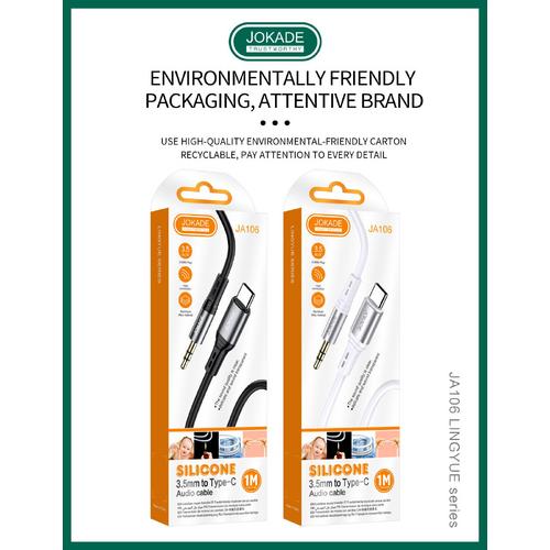 JOKADE  Type-C To Aux 3.5mm Jack Adaptörü Ses Kablosu